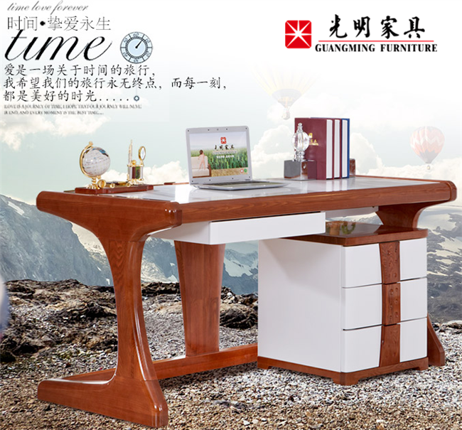 办公桌选购常识，实木办公桌的优缺点