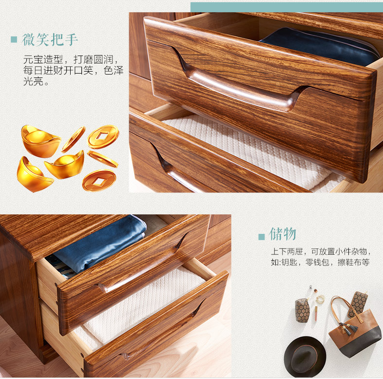 实木床头柜是不可缺少的存在，你注意过它吗？