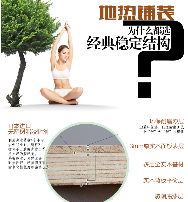 实木地板与复合地板除了材质还有什么不一样！