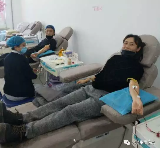献血抗疫情，光明家具在行动