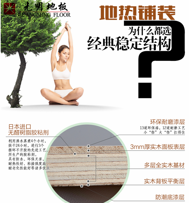 走光明大陆让你不会迷路！实木地板选购前一定要看哦！