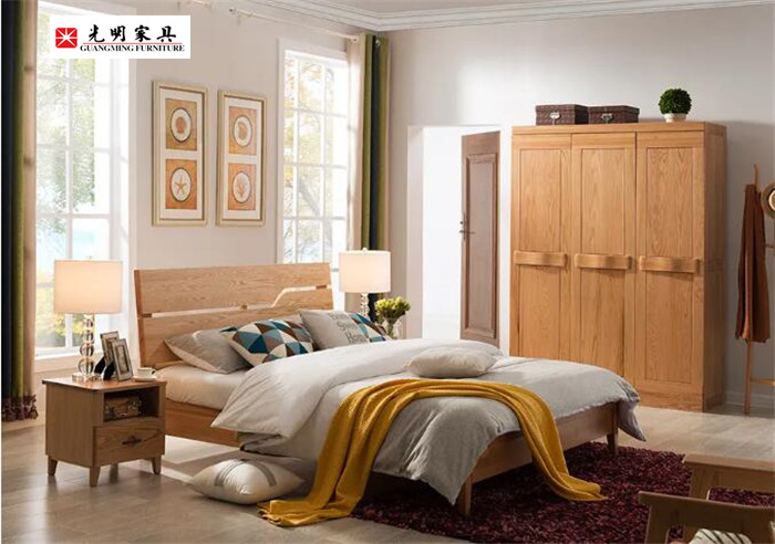 睡眠质量不好怎么办，拥有一款实木床就是一个好办法！